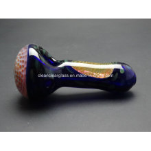 Beautiful Colored 11.5cm Glass Pipe Hand Pipe Smoking Pipe Wholesale
